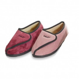 Chaussons pieds large fuschia ou rose