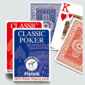 Jeu de cartes plastique très lisibles - Classic poker