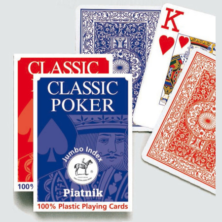 Boîte jeu de cartes taille poker