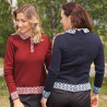 Polo ouvert dos - aimants - femme dépendante