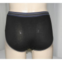 Slip homme incontinence légère noir