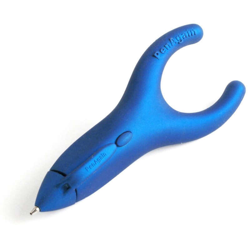 Stylo ergonomique Ergosof Bleu avec 2 recharges - Stylos et crayons - Robé  vente matériel médical