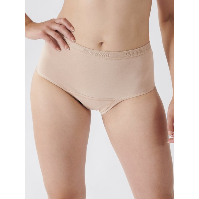 Culotte anti-odeur beige pour femme de face