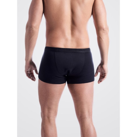 Caleçon noir anti-odeur homme de dos