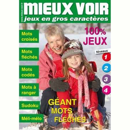 Mieux Voir - Bimestriel de jeux à gros caractères