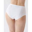 Culotte anti-odeur blanche femme dos