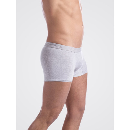 Caleçon anti-odeur gris homme profil