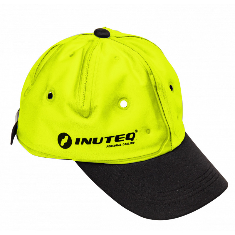 Casquette fraîcheur Anyu Jaune fluo