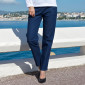 Pantalon jean's élastiqué T 34 à 60 - bleu jeans