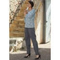 Pantalon maille gris