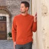 Pull pour homme senior - 30% laine - automne / hiver
