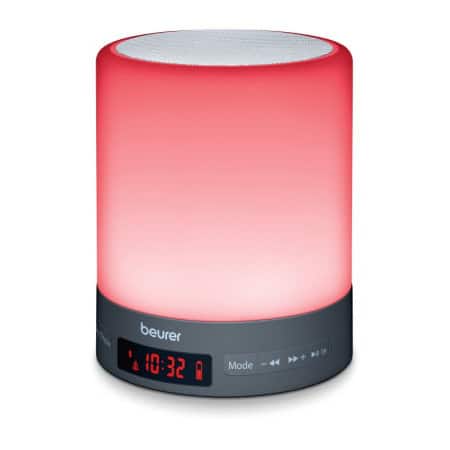 Radio-reveil simulateur d'aube connecté