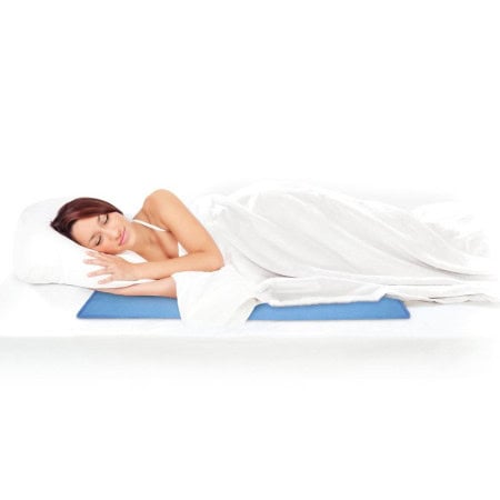 Surmatelas rafraîchissant 1 place LifeMax en utilisation