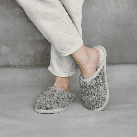 Chaussons chaussettes antidérapants pour Femmes - Cadeau Senior