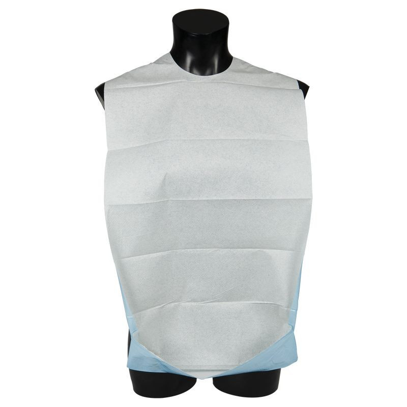Bavoir à usage unique (100) - Attache adhésive Bavoir à usage unique (100) - Attache adhésive