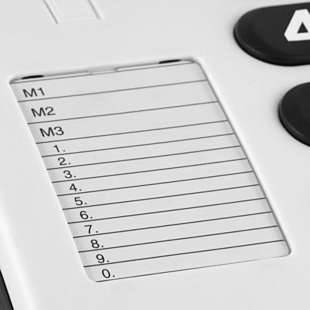 Téléphone à grosses touches Phone Easy 311c  Doro - liste des mémoires