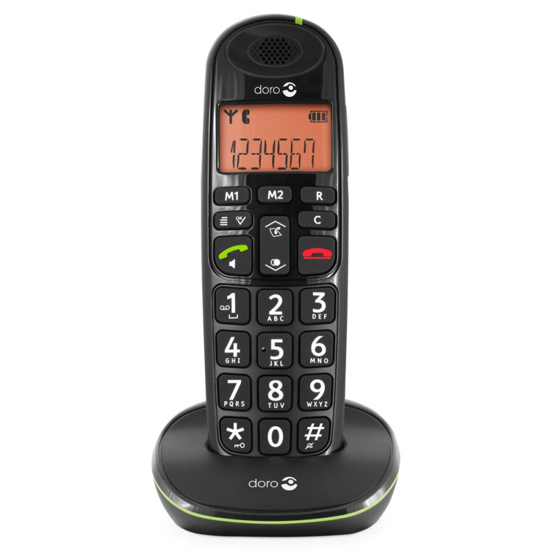 Téléphone fixe avec fil Doro PhoneEasy 312cs Blanc au meilleur