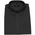 Chemise unie ML T2 à 8 - Noir