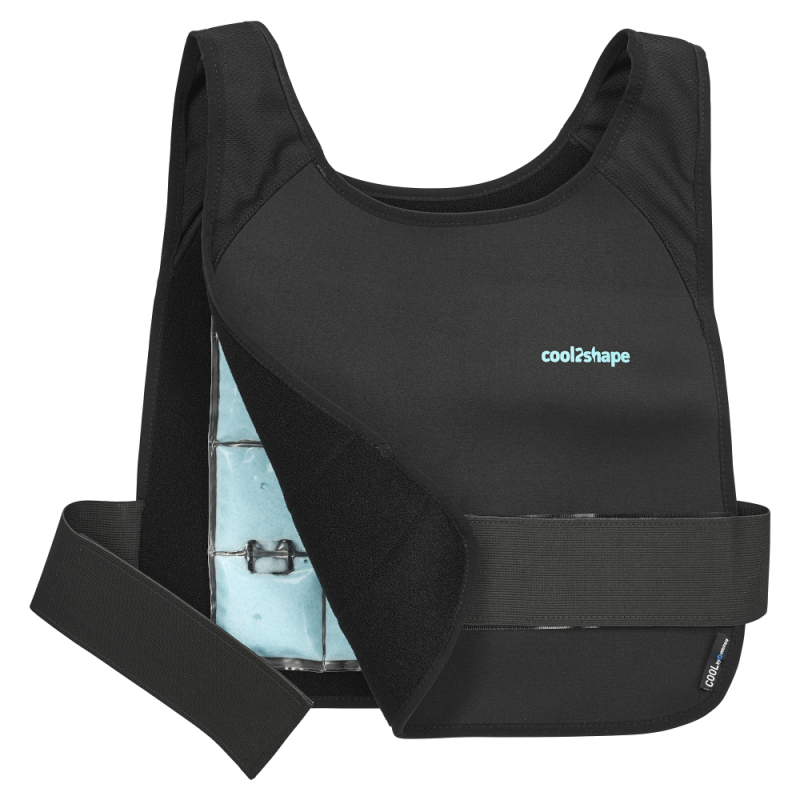 Veste refroidissante équipée avec packs Veste refroidissante équipée avec packs