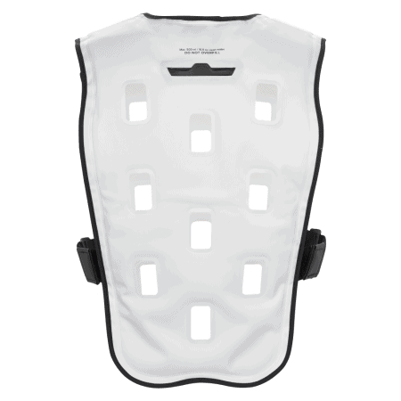 Chasuble rafraîchissante dry blanche de dos