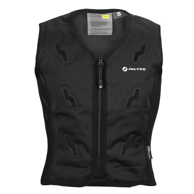 Gilet rafraîchissant - Dry - XS à 5XL - noir face