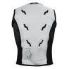 Gilet rafraîchissant - Dry - XS à 5XL - Gris argent dos