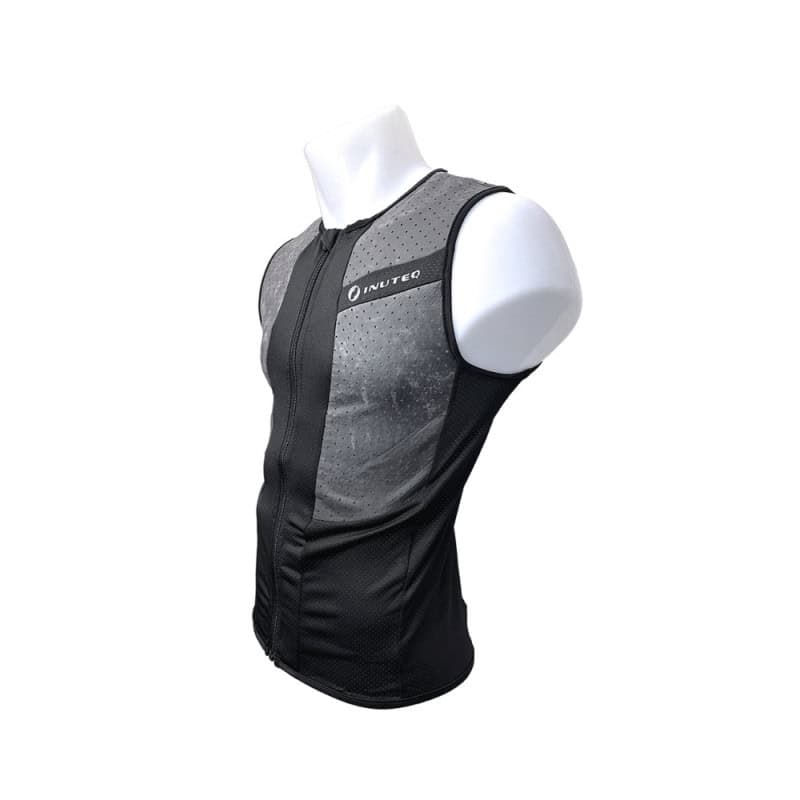 Gilet rafraîchissant Bodycool Xtreme - noir-gris 3 quart