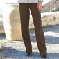Pantalon ceinture confort T 38 à 56 marron seul