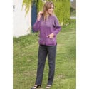 Pantalon ceinture confort T 38 à 56 gris