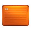 Portefeuille alu. RFID - Orange dessus