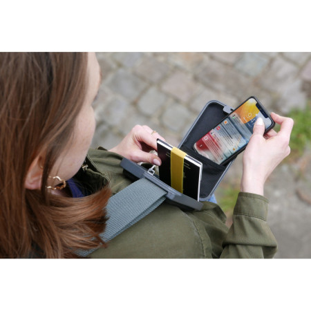 Sac banane sécurisé alu. RFID - Utilisation