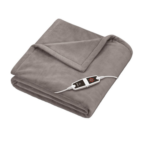 Grande couverture chauffante HD150XXL Taupe