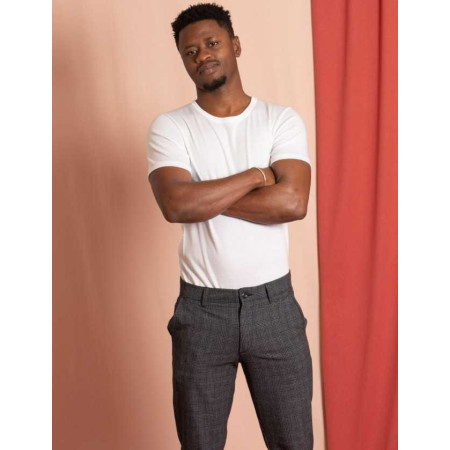 Tee-shirt homme tribothermic col rond blanc