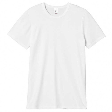 Tee-shirt homme tribothermic col rond blanc