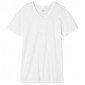 Tee-shirt homme tribothermic col en V blanc