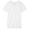 Tee-shirt homme tribothermic col en V blanc