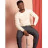 Tee-shirt homme coton bio ML blanc / ecru