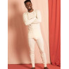 Caleçon long ouvert coton bio ecru
