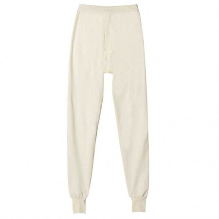 Caleçon long ouvert coton bio ecru