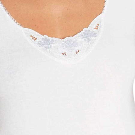 Débardeur femme coton peigné