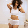 Culotte femme taille haute coton bio