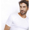 Tee-shirt homme coton bio côtes fines