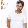Tee-shirt homme coton bio côtes fines