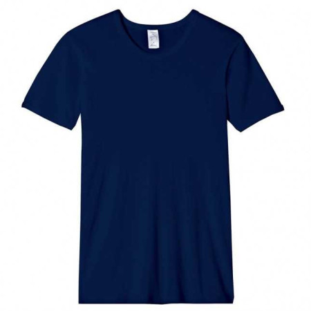 Tee-shirt homme coton bio différents bleus