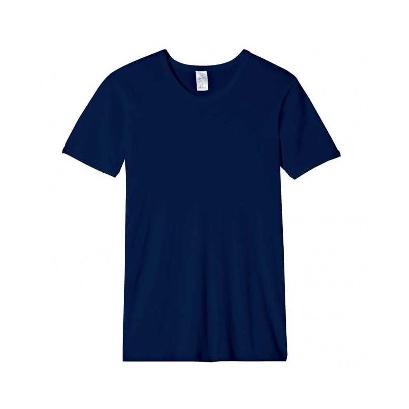 Tee-shirt homme coton bio différents bleus Tee-shirt homme coton bio différents bleus