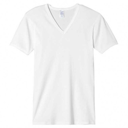 Tee-shirt homme coton bio côtes fines