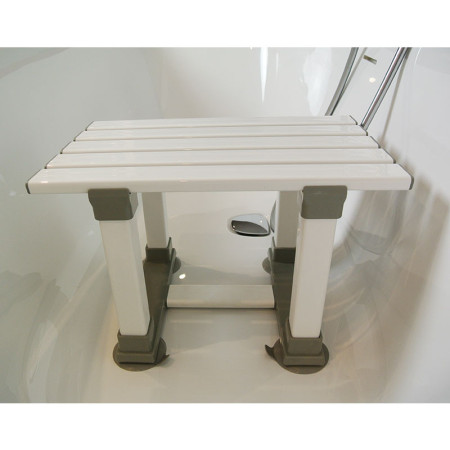 Siège de bain fixation ventouses 2 hauteurs