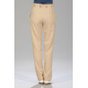 Pantalon ceinture confort T 38 à 56 - Beige