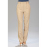 Pantalon ceinture confort T 38 à 56 - Beige