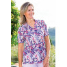 chemisier 3 coloris au choix pour femme - ouverture par boutons